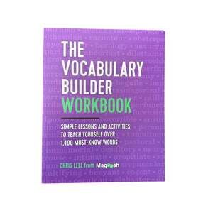 Magoosh Vocabulary Builder Workbook Test Prep GRE SAT Study Book